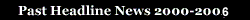 Past Headline News 2000-2003