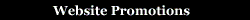 Website Promotions